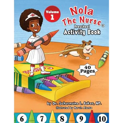 Nola The Nurse Preschool Activity Book - Paperback