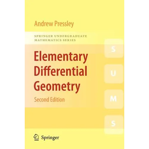 Elementary Differential Geometry - Paperback