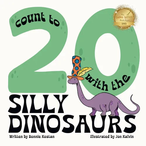 Count to 20 with the Silly Dinosaurs - Paperback