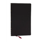 Kjv, Personal Size New Testament, Black Genuine Leather, Red Letter, Comfort Print - Leather