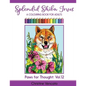 Splendid Shiba Inus: A Spitz Dog Colouring Book for Adults - Paperback