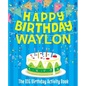 Happy Birthday Waylon - The Big Birthday Activity Book: (Personalized Children's Activity Book) - Paperback