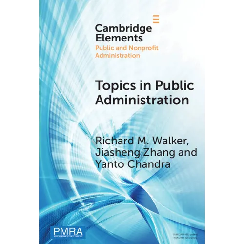 Topics in Public Administration - Hardcover