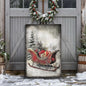 Vintage Christmas Sleigh Sled Wall Art VI