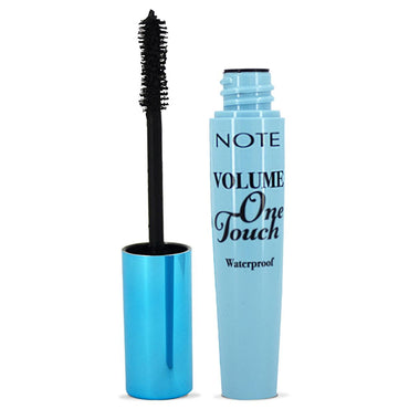 Note Volume One Touch Waterproof Mascara - Smudge-Proof, Volumizing, Long-Lasting Cosmetics for Active Lifestyles