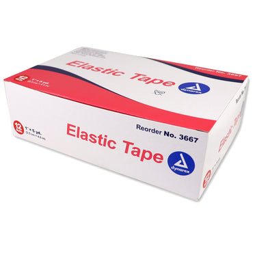 Adhesive Tape, Elastic 1" x 5 yd. - 12 per box