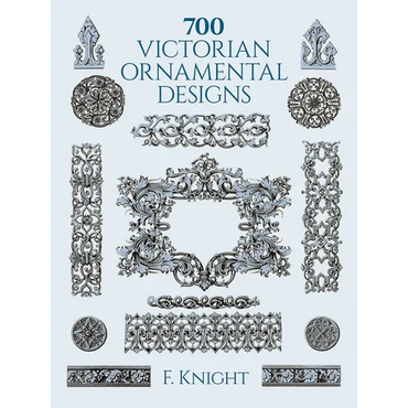 700 Victorian Ornamental Designs - Paperback