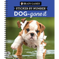 Brain Games - Sticker by Number: Dog-Gone It (28 Images to Sticker) - Spiral