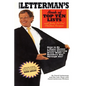 David Letterman's Book of Top Ten Lists: And Zesty Lo-Cal Chicken Recipes - Paperback