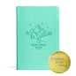 CSB Explorer Bible for Kids, Light Teal Mountains Leathertouch, Indexed: Placing God's Word in the Middle of God's World - Imitation Leather