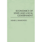 Economics of State and Local Government - Paperback