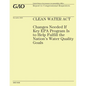 Clean Water Act: Changes Needed If Key EPA Program Is to Help Fulfill the Nation's Water Quality Goals - Paperback
