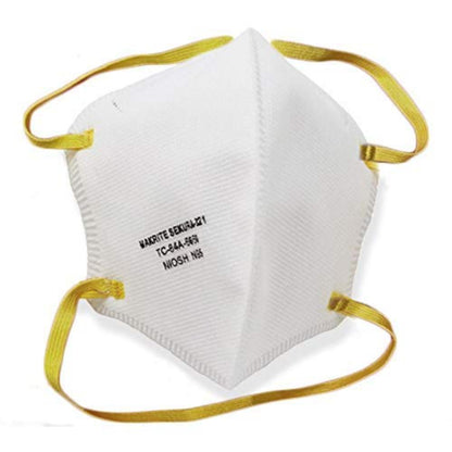 Makrite Sekura N95 Foldable Particulate Respirator Mask, Regular Size