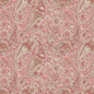 Paisley Pink Meadow Blush 43"/44" Cotton Fabric Per Yard