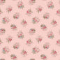 Small Bouquet Pink Meadow Blush 43"/44" Cotton Fabric Per Yard