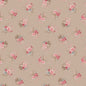 Small Bouquet Tan Meadow Blush 43"/44" Cotton Fabric Per Yard
