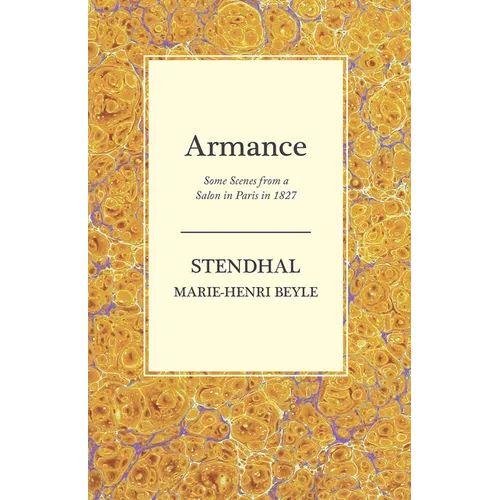 Armance - Some Scenes from a Salon in Paris in 1827 - Paperback