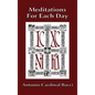 Meditations For Each Day - Hardcover