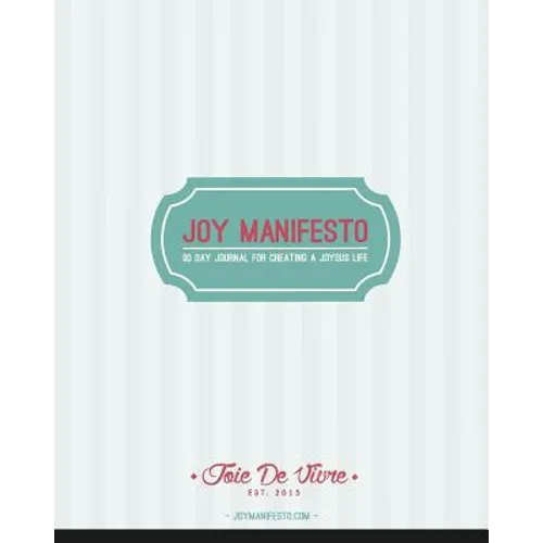 Joy Manifesto - Paperback