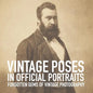 Vintage poses in official portraits - Paperback