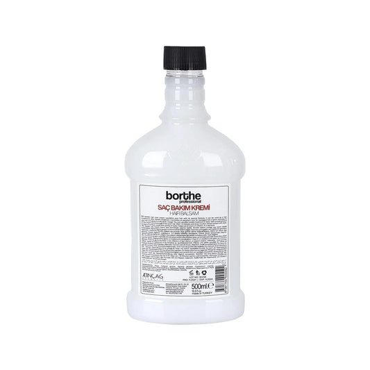 Borthe Professional Hair Cream 500ml - Moisturizing & Nourishing for Dry or Damaged Hair