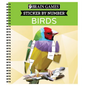 Brain Games - Sticker by Number: Birds (42 Images to Sticker) - Spiral