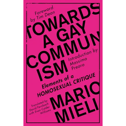 Towards a Gay Communism: Elements of a Homosexual Critique - Hardcover