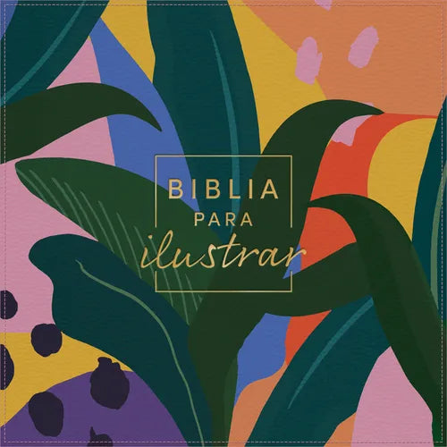 Rvr 1960 Biblia Para Ilustrar, Floral Símil Piel - Imitation Leather