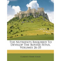 The Nutrients Required to Develop the Bovine Fetus, Volumes 26-35 - Paperback