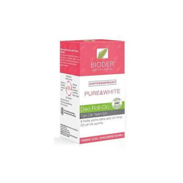Bioder Antiperspirant Pure Deo Roll-On - Long-Lasting Protection for Sensitive Skin