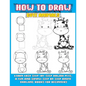 How To Draw Cute Animals: Learn Easy Step-by-step Kawaii Pets, A Fun And Simple Step By Step Anime Drawing Books For Beginners - Paperback