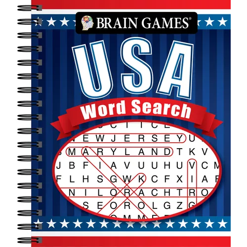 Brain Games - USA Word Search (#4): Volume 4 - Spiral