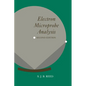 Electron Microprobe Analysis - Paperback