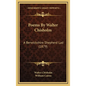 Poems By Walter Chisholm: A Berwickshire Shepherd Lad (1879) - Hardcover