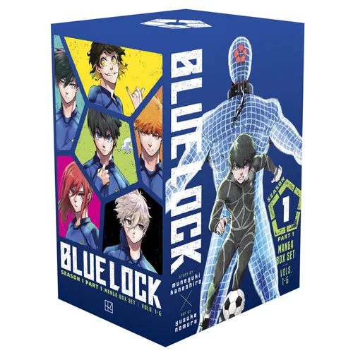 Blue Lock Season 1 Part 1 Manga Box Set - Paperback