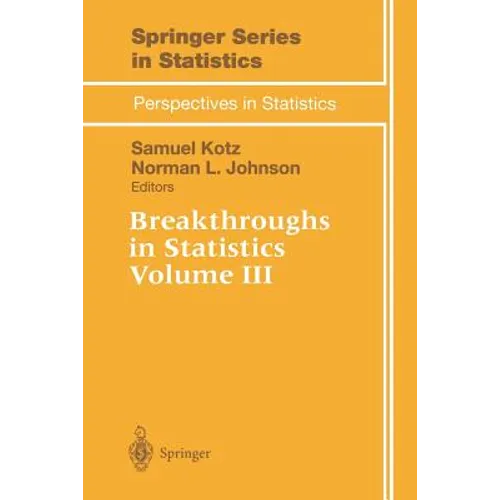 Breakthroughs in Statistics - Paperback