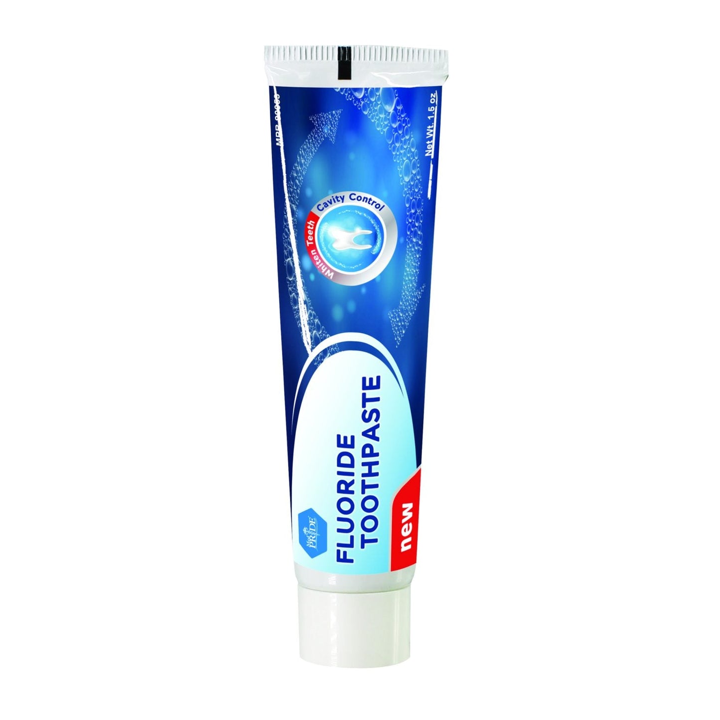 MedPride Fluoride Toothpaste, 1.5oz. Tubes - 12/Box, Case of 12 (144 Count)