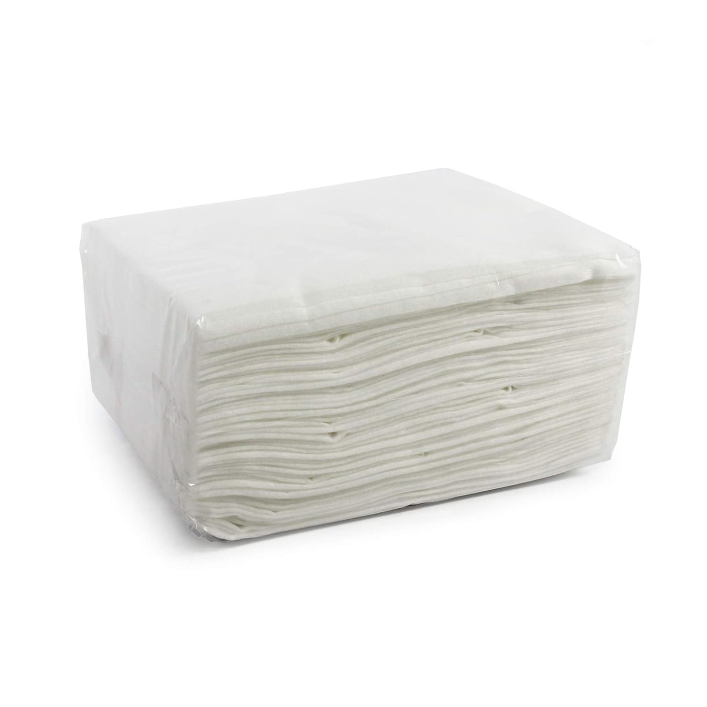 MedPride Disposable Dry Washcloths Spun Lace Quarter Fold, 11" x 12", 16 Packages x 50 Towels (800 Count)