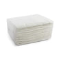 MedPride Disposable Dry Washcloths Air Laid Quarter Fold, 11" x 12" - 50/Pack, Case of 16 (800 Count)