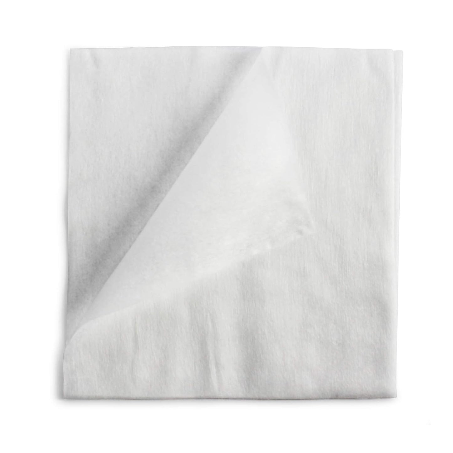 MedPride Disposable Dry Washcloths Air Laid Quarter Fold, 11" x 12" - 50/Pack, Case of 16 (800 Count)