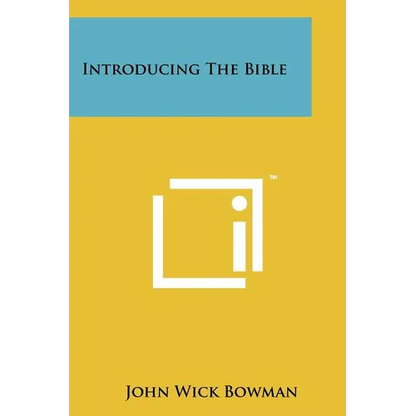Introducing The Bible - Paperback