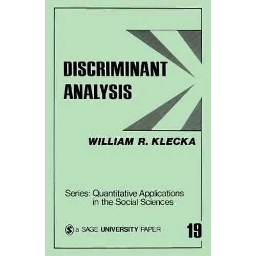 Discriminant Analysis - Paperback