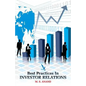 Best Practices In Investor Relation - Paperback