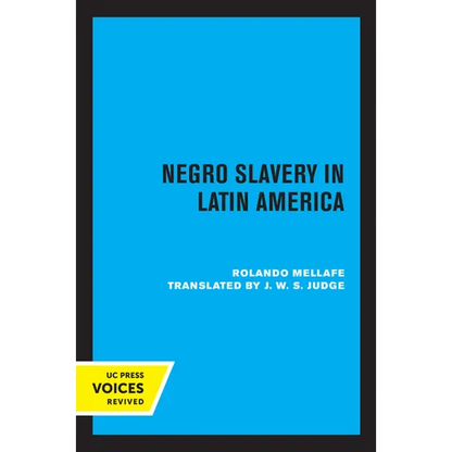 Negro Slavery in Latin America - Paperback