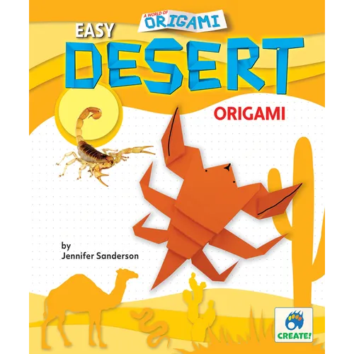 Easy Desert Origami - Library Binding
