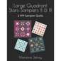 Large Quadrant Stars II & III: 2 FPP Sampler Quilts - Paperback