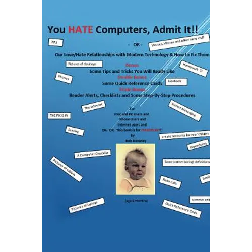 You Hate Computers, Admit It - Paperback