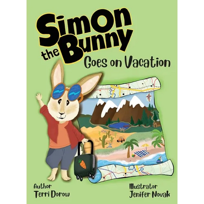 Simon the Bunny Goes on Vacation - Hardcover