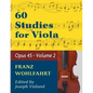 Wohlfahrt Franz 60 Studies Op. 45: Volume 2 - Viola solo - Paperback