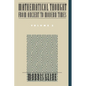 Mathematical Thought from Ancient to Modern Times - Paperback